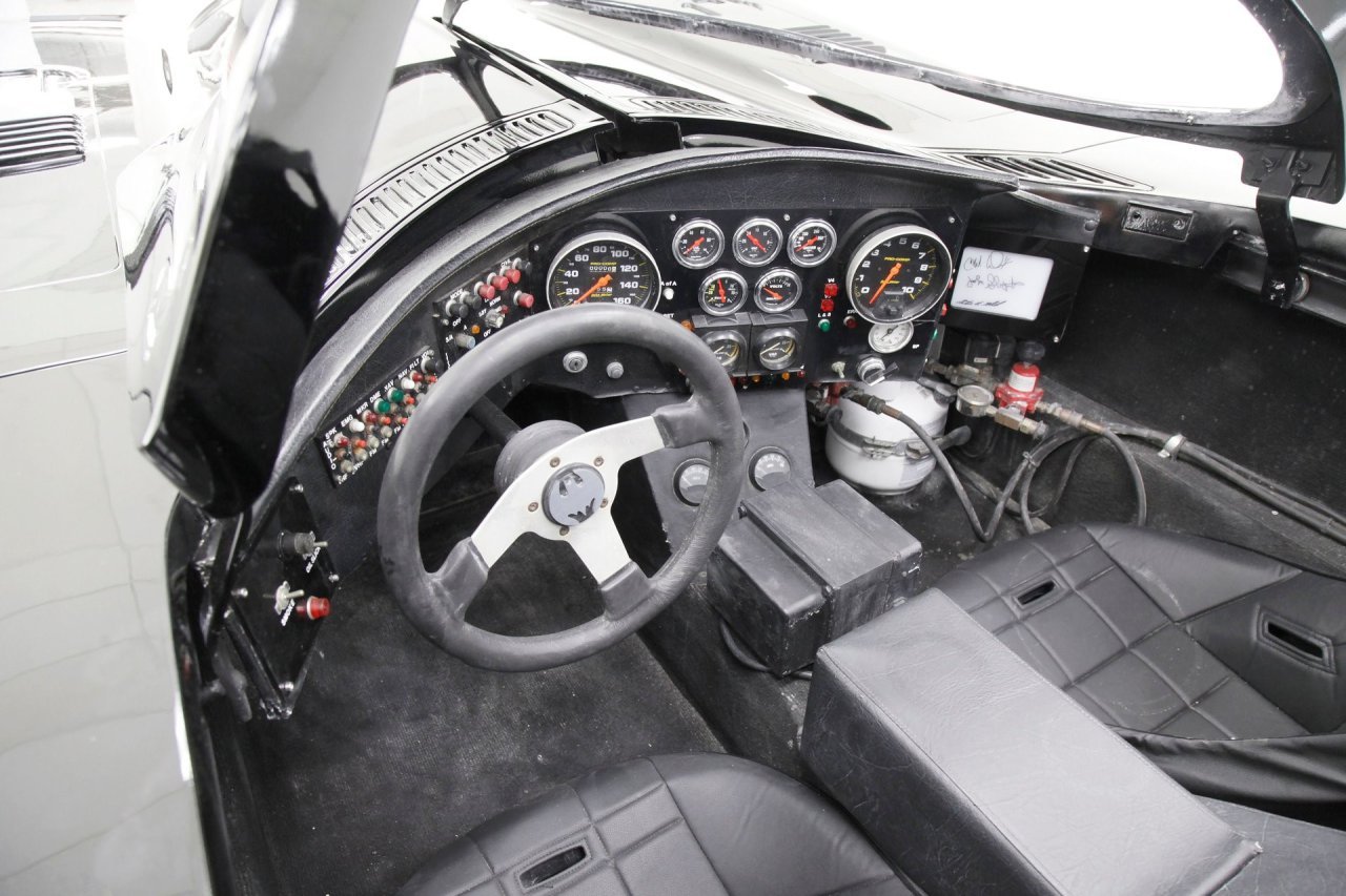 Batmobile interior
