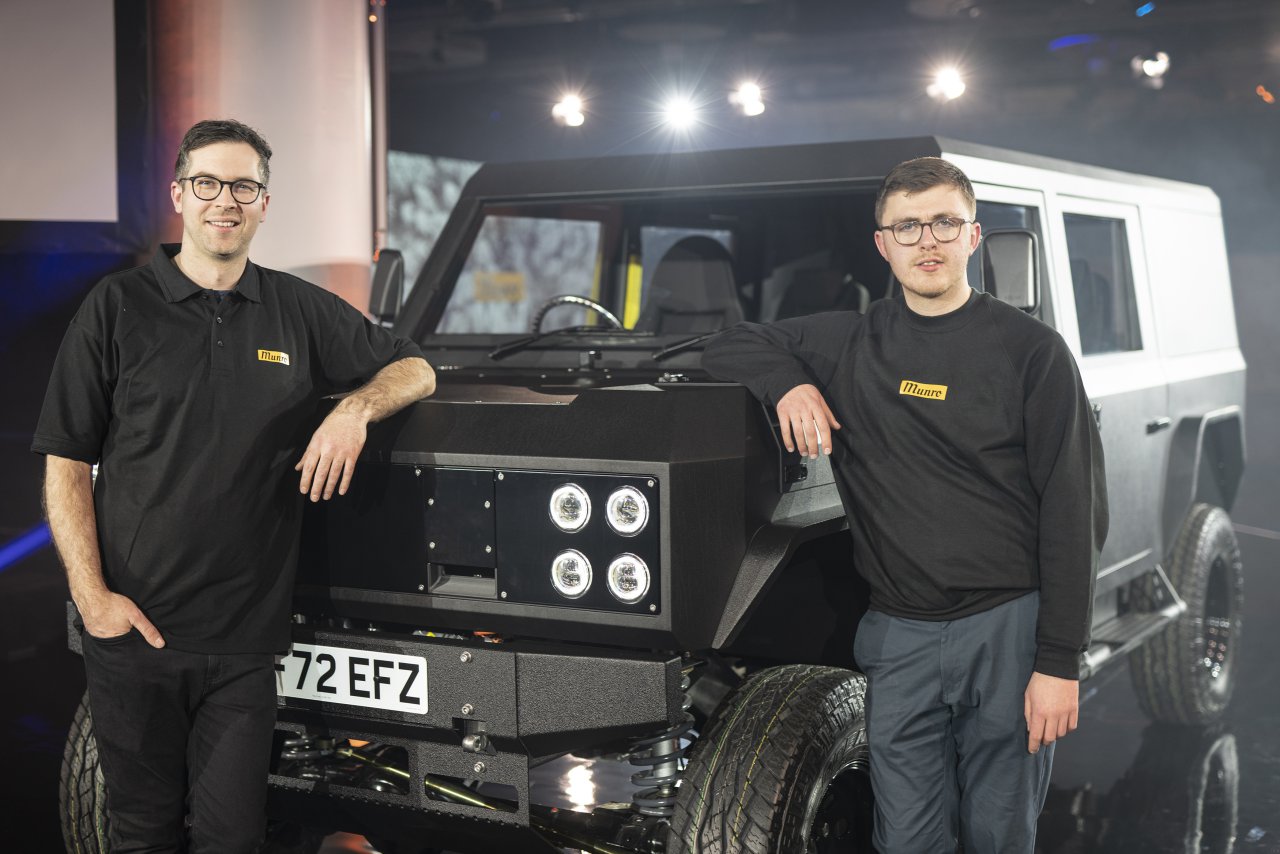 Munro Vehicles co-founders Russell Peterson and Ross Anderson