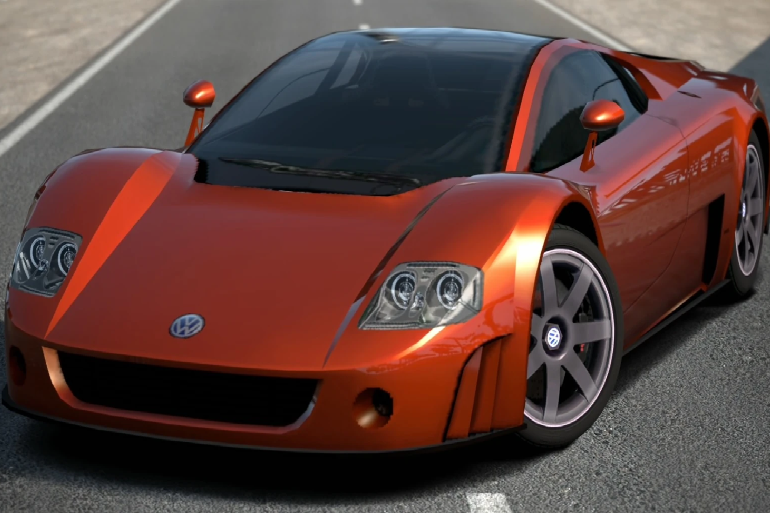 Rare German cars - 2004 Volkswagen W12 Nardo Concept.