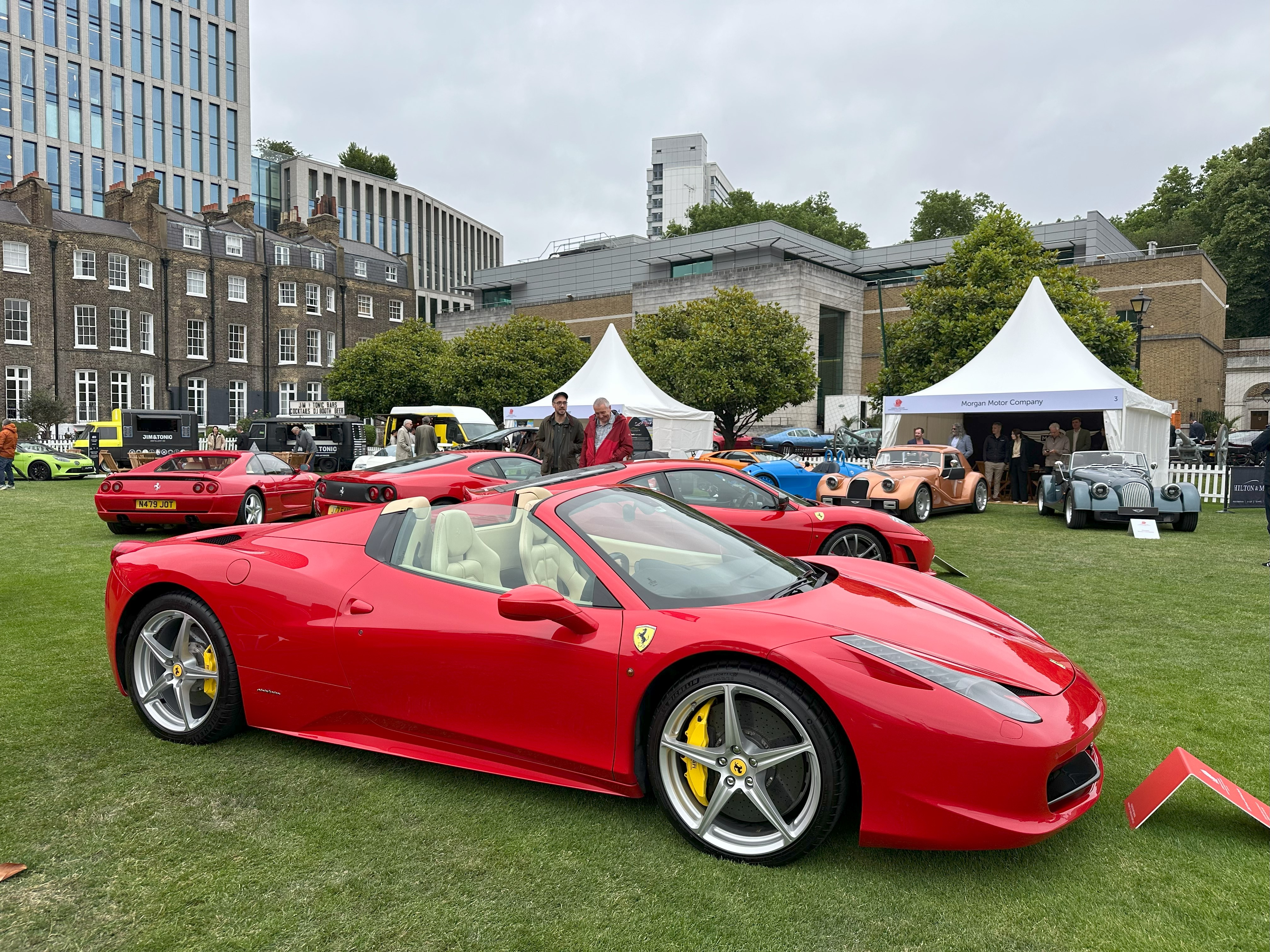 London Concours 2025 (2013 Ferrari 458 Spider)