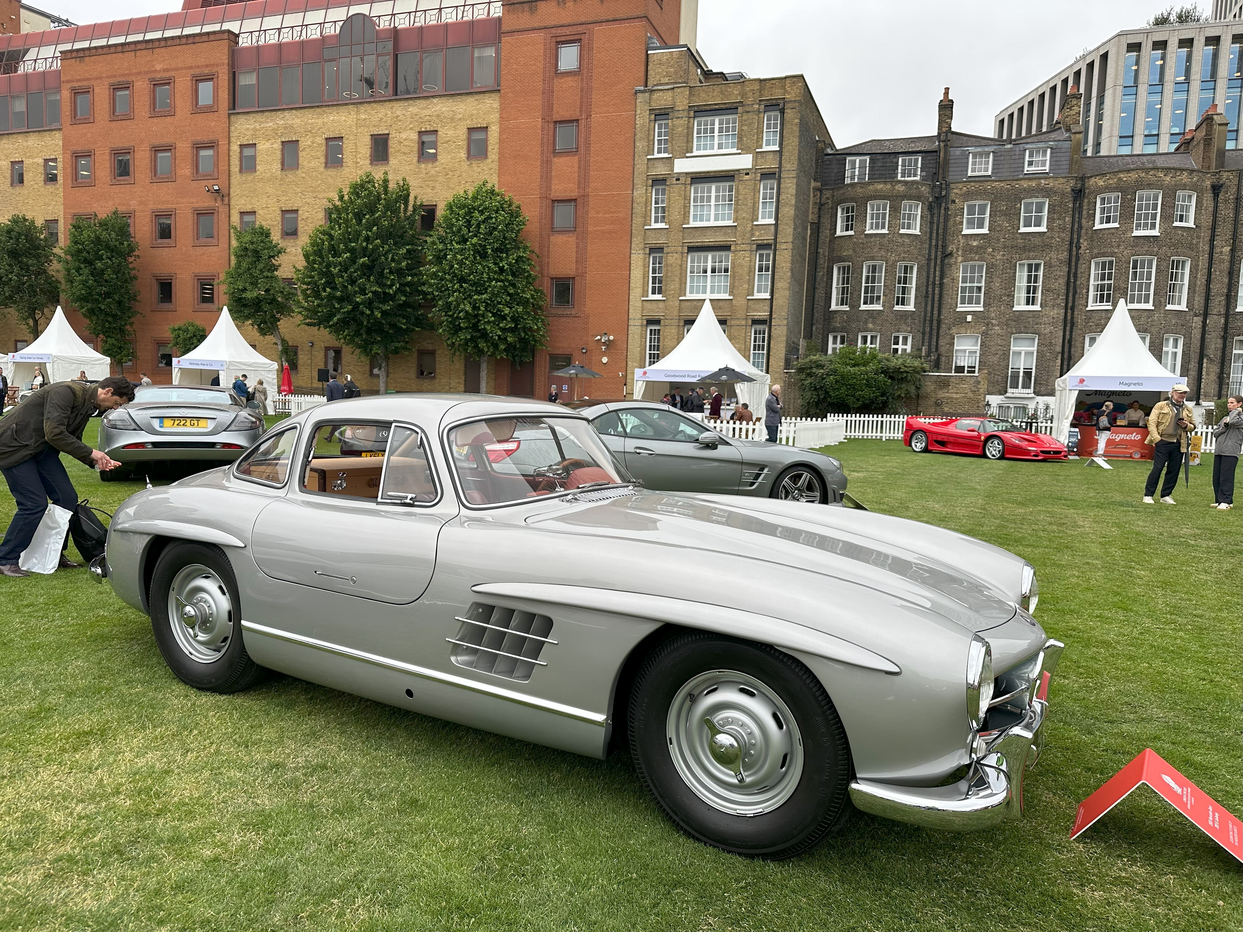 London Concours 2025 (1955 Mercedes-Benz 300 SL Gullwing)