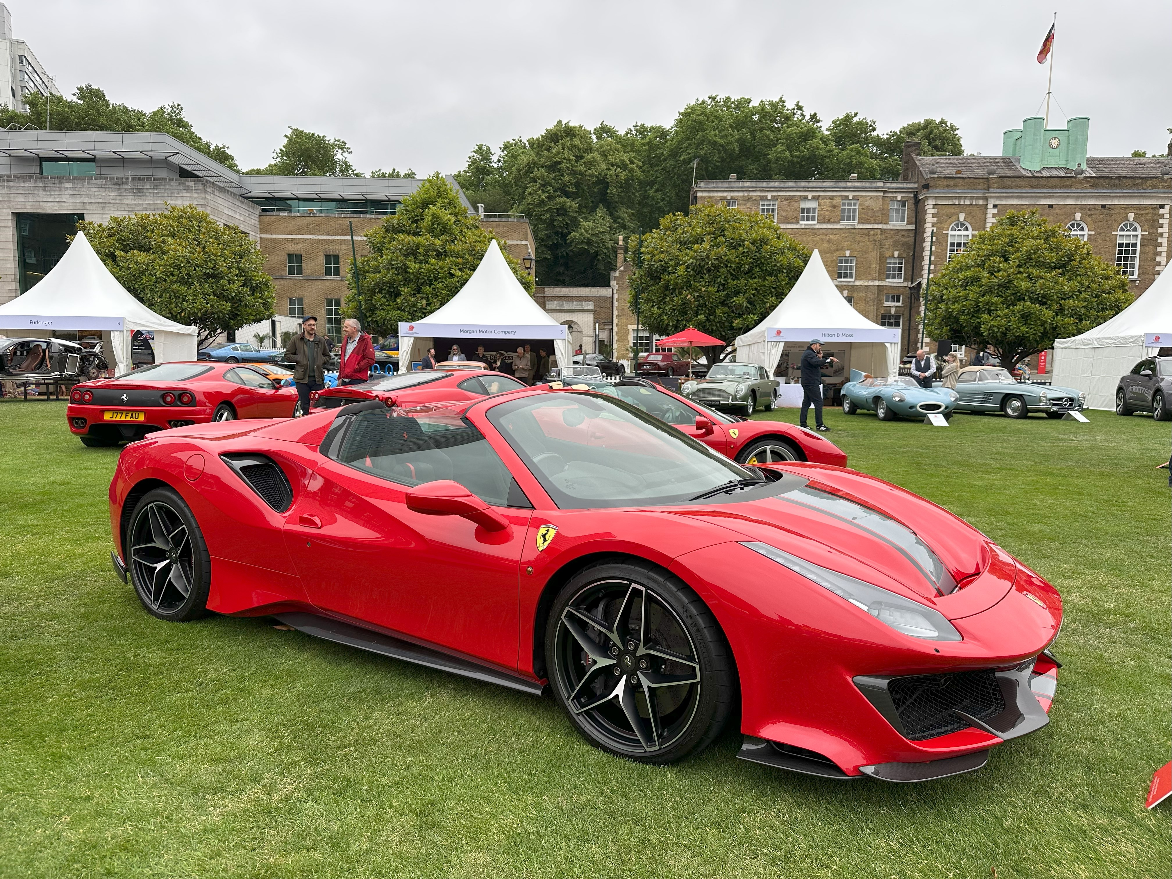 London Concours 2025 (2019 Ferrari 488 Pista Spider)