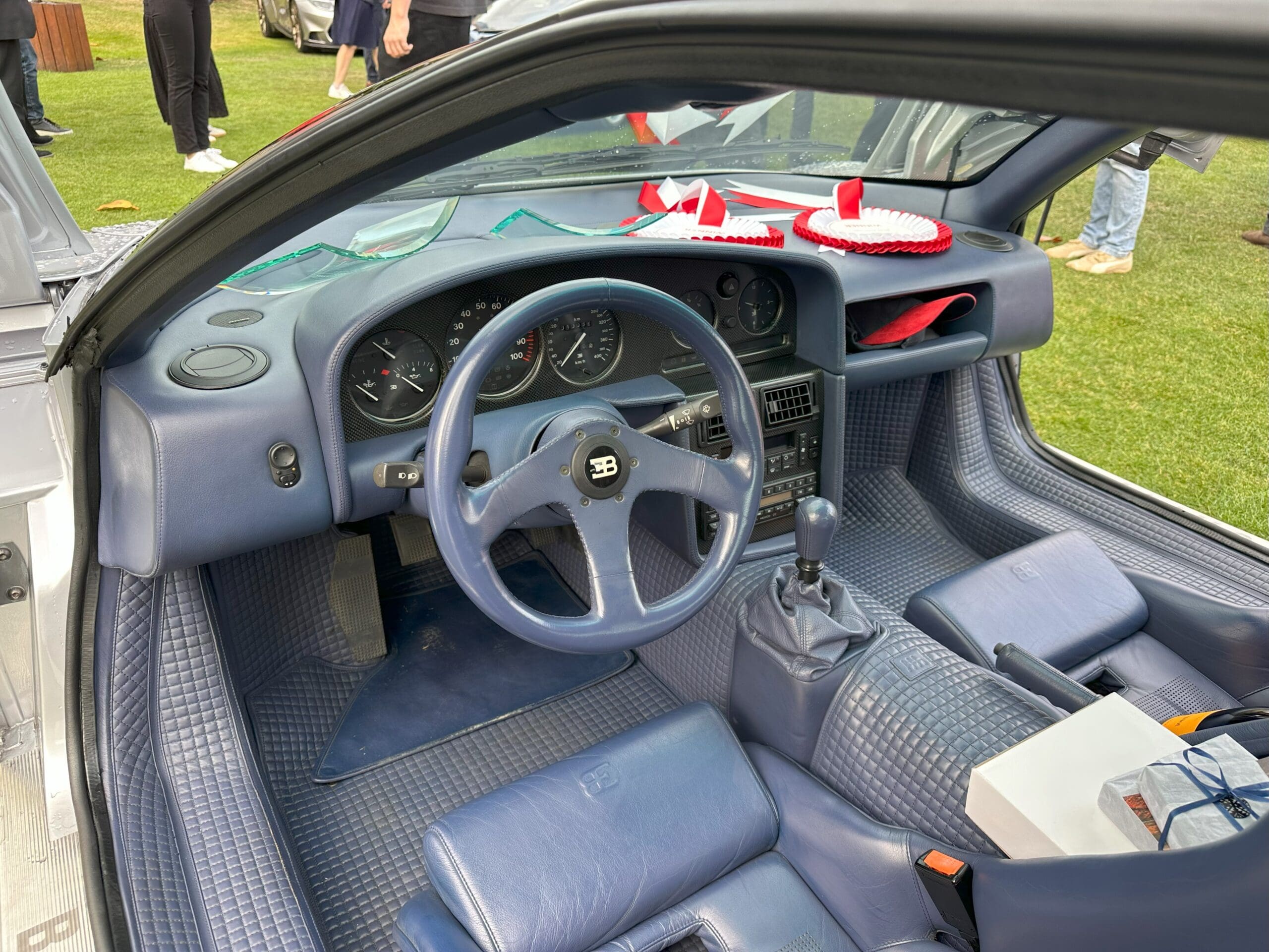 London Concours 2025 (1993 Bugatti EB110 SS - interior)