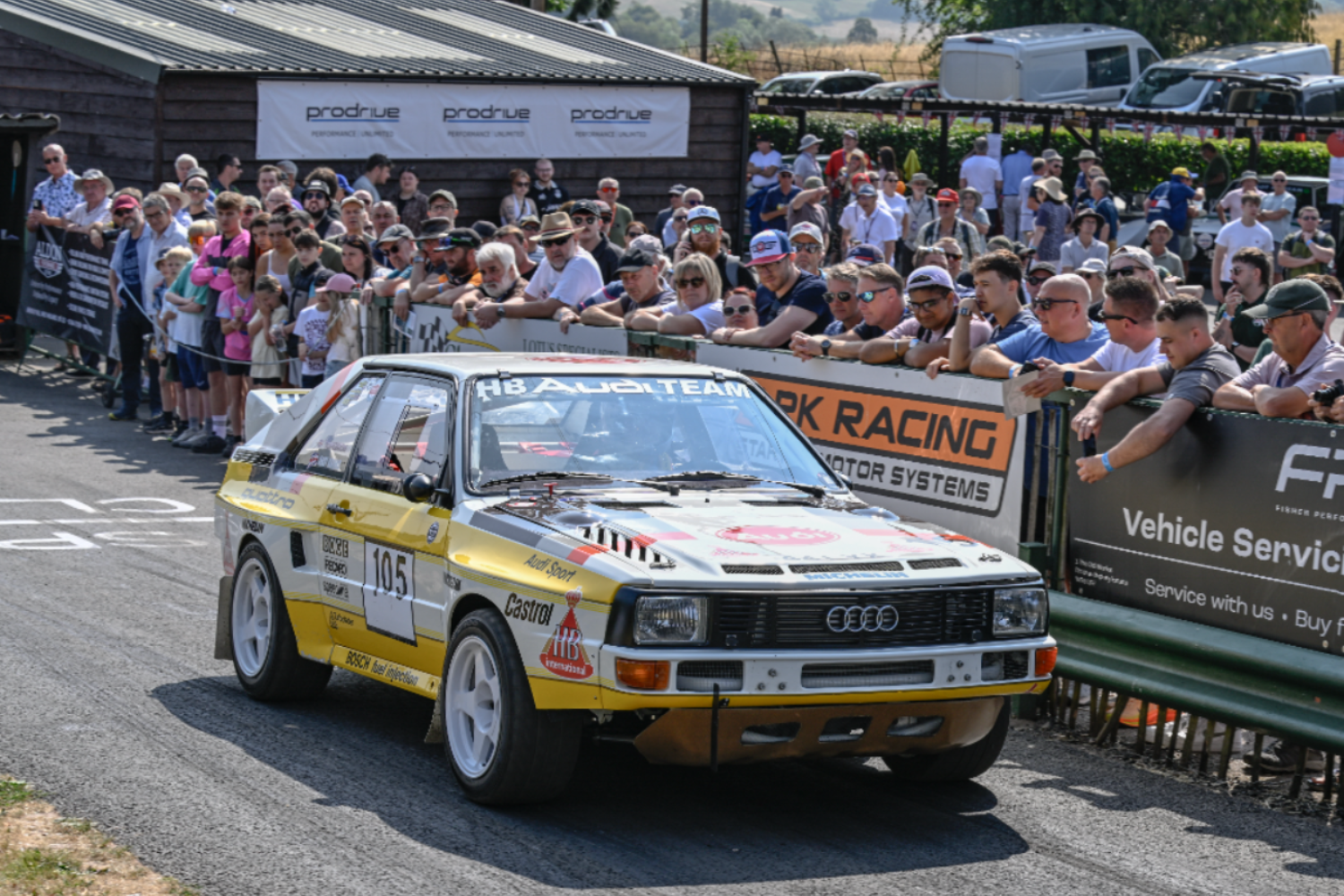 Rally car - Audi Quattro S1